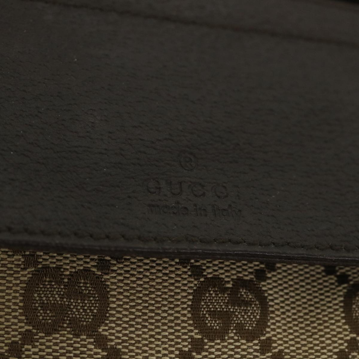 GUCCI GG Canvas Waist bag Beige 28566 ep1843