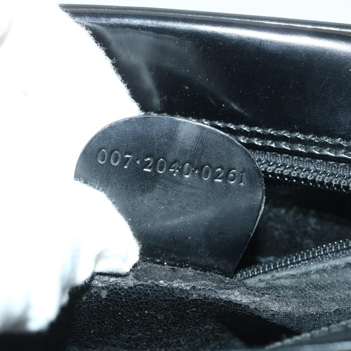 GUCCI Shoulder Bag Leather Black 007 2040 0261 ep1847