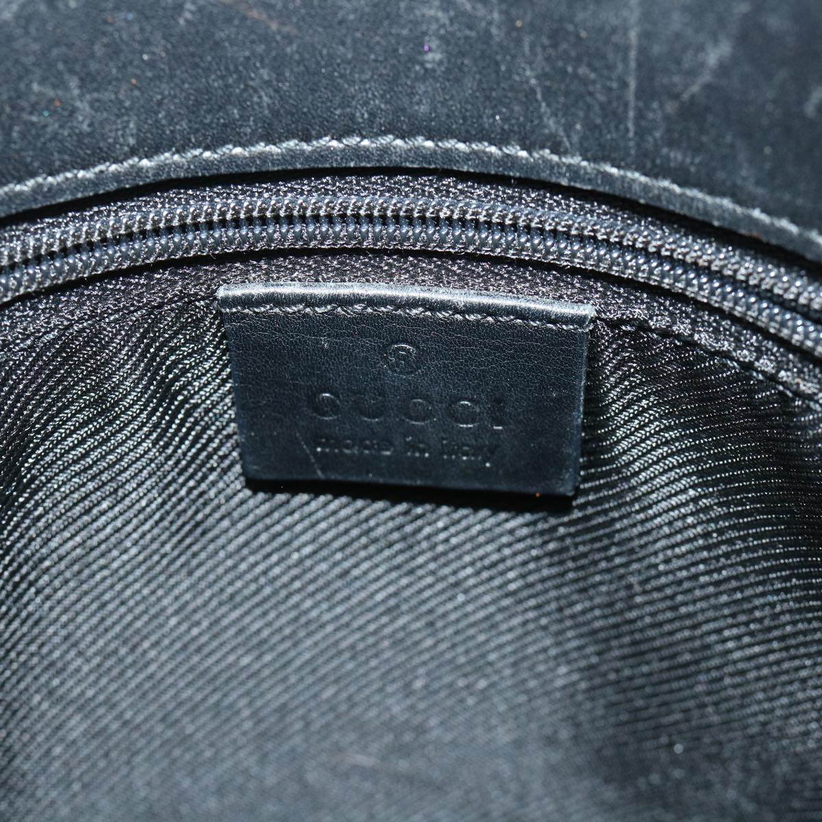 GUCCI GG Canvas Shoulder Bag Black 001 4286 ep1868