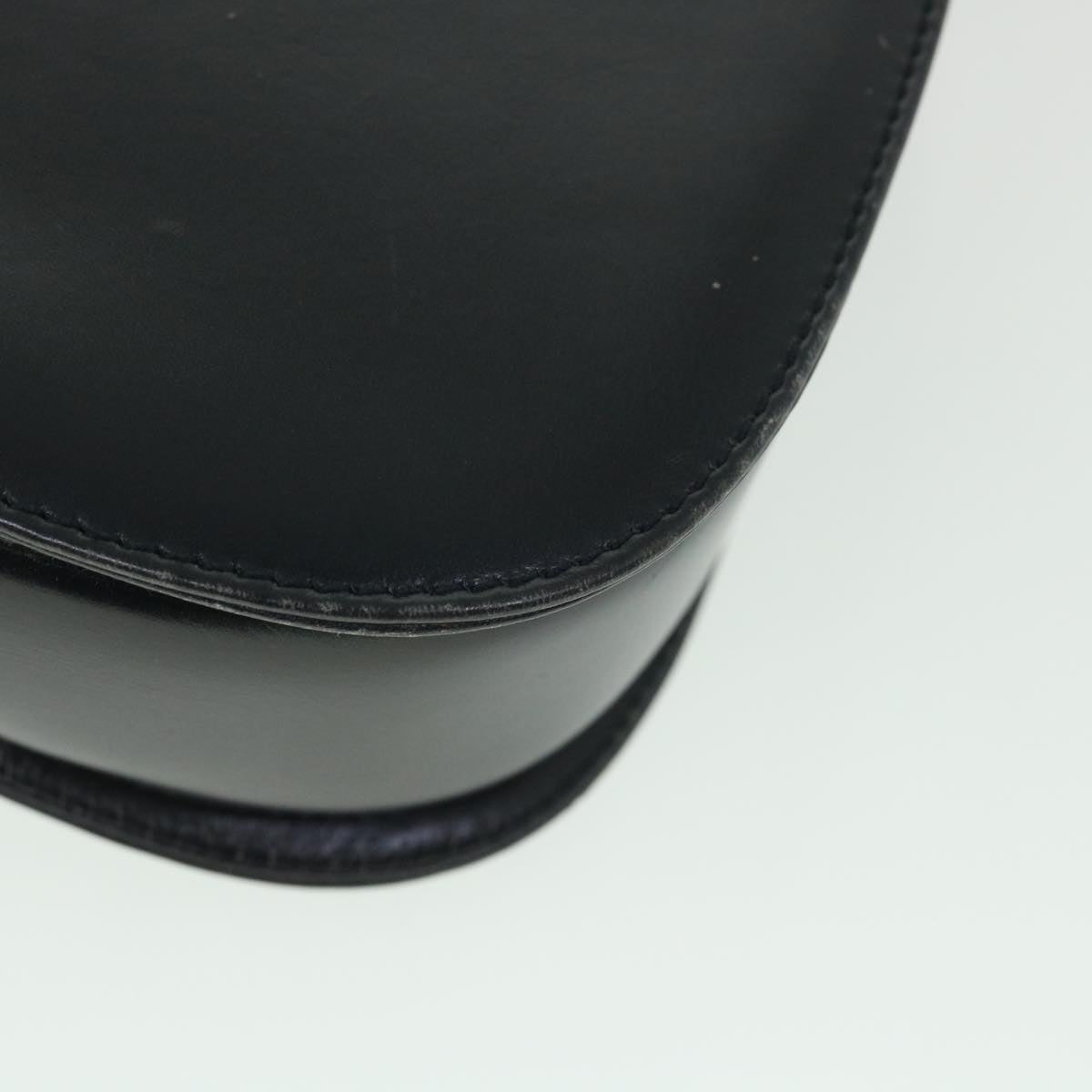 GUCCI Bamboo Hand Bag Leather Black 000 2040 0188 ep1870