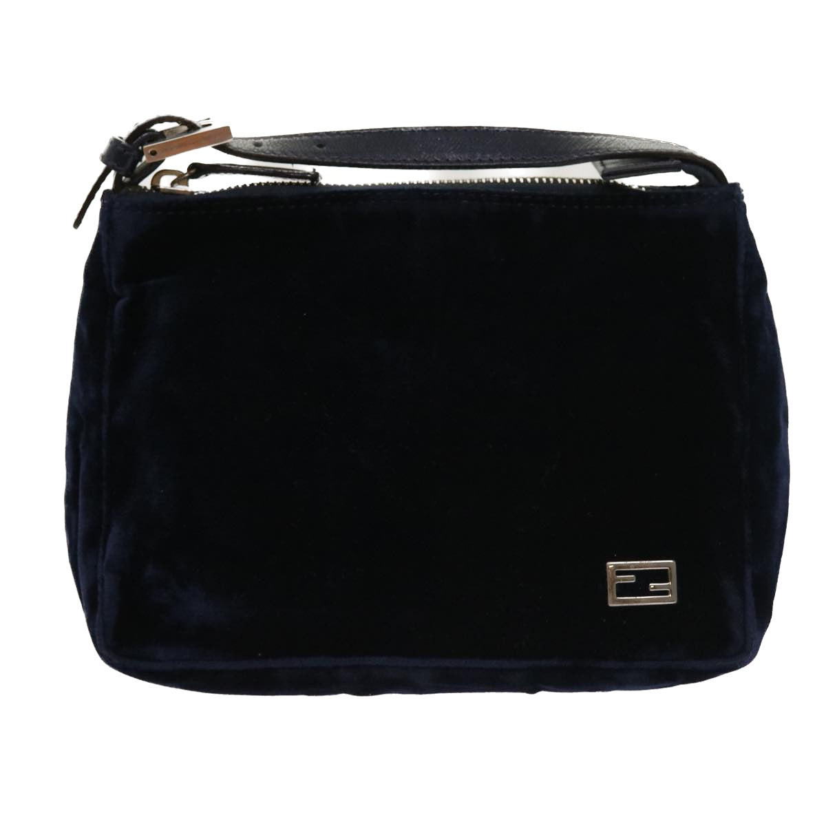 FENDI Hand Bag Velor Navy 2308 26580 089 ep1889