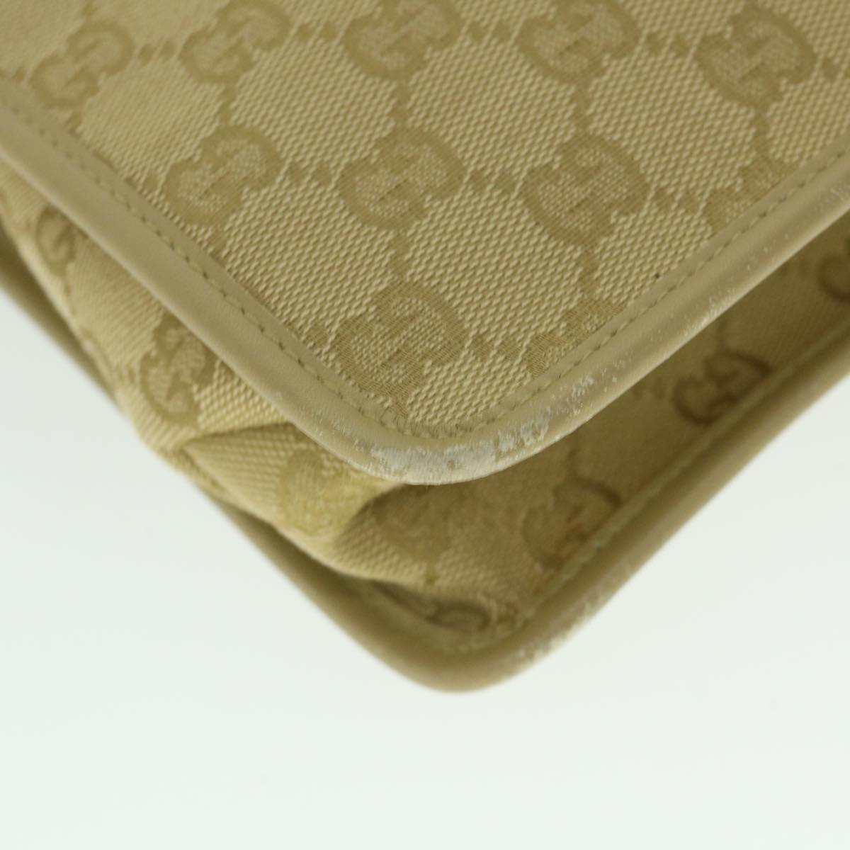 GUCCI GG Canvas Shoulder Bag Beige 91762 ep1900