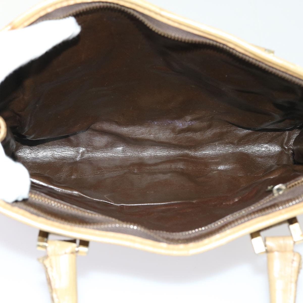 FENDI Zucchino Canvas Tote Bag Brown ep1903