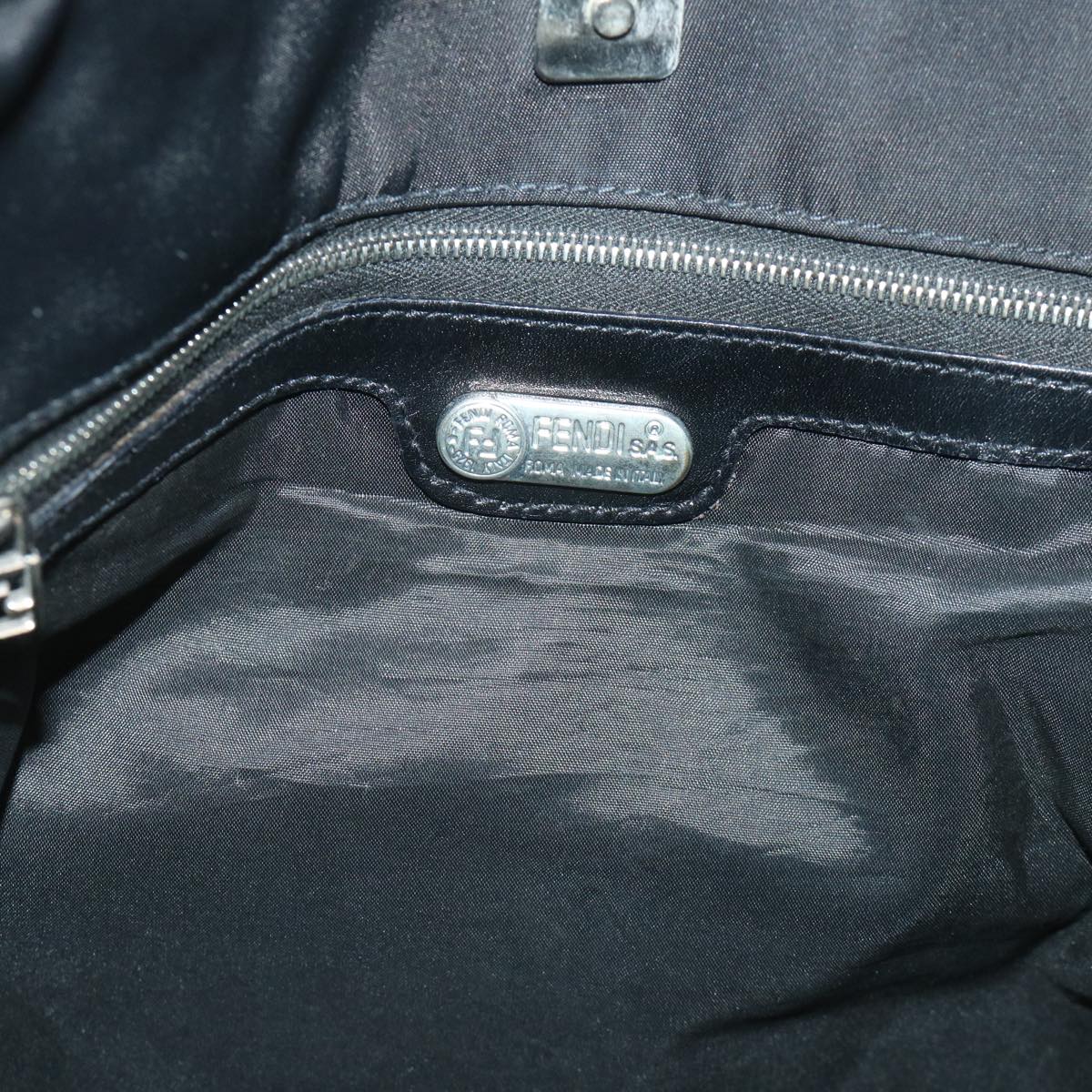 FENDI Tote Bag Nylon Black ep1931