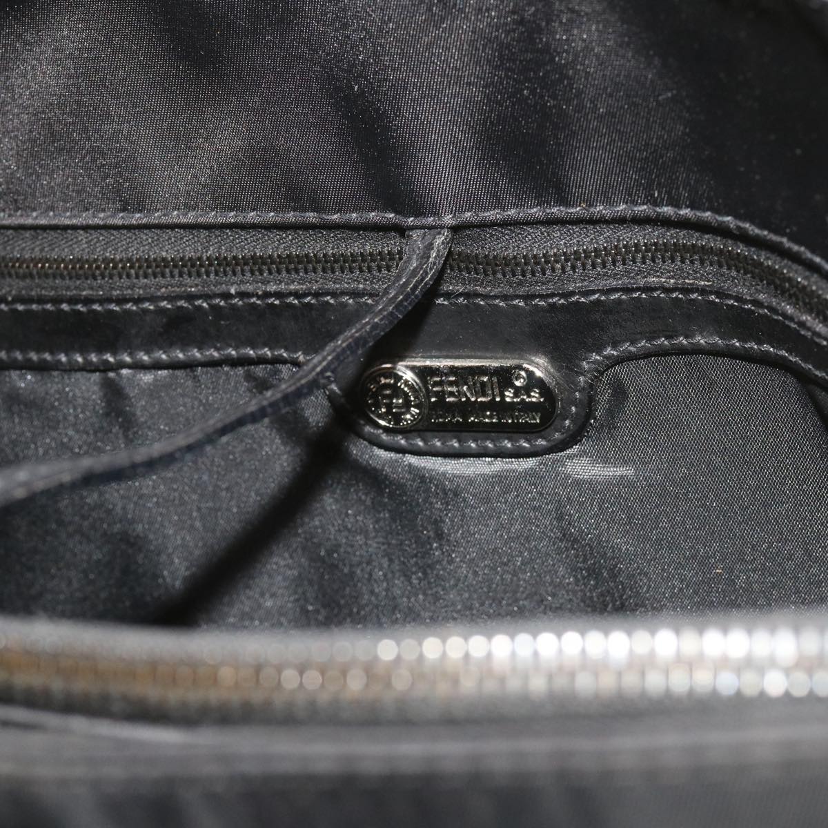 FENDI Tote Bag Nylon Black ep2354
