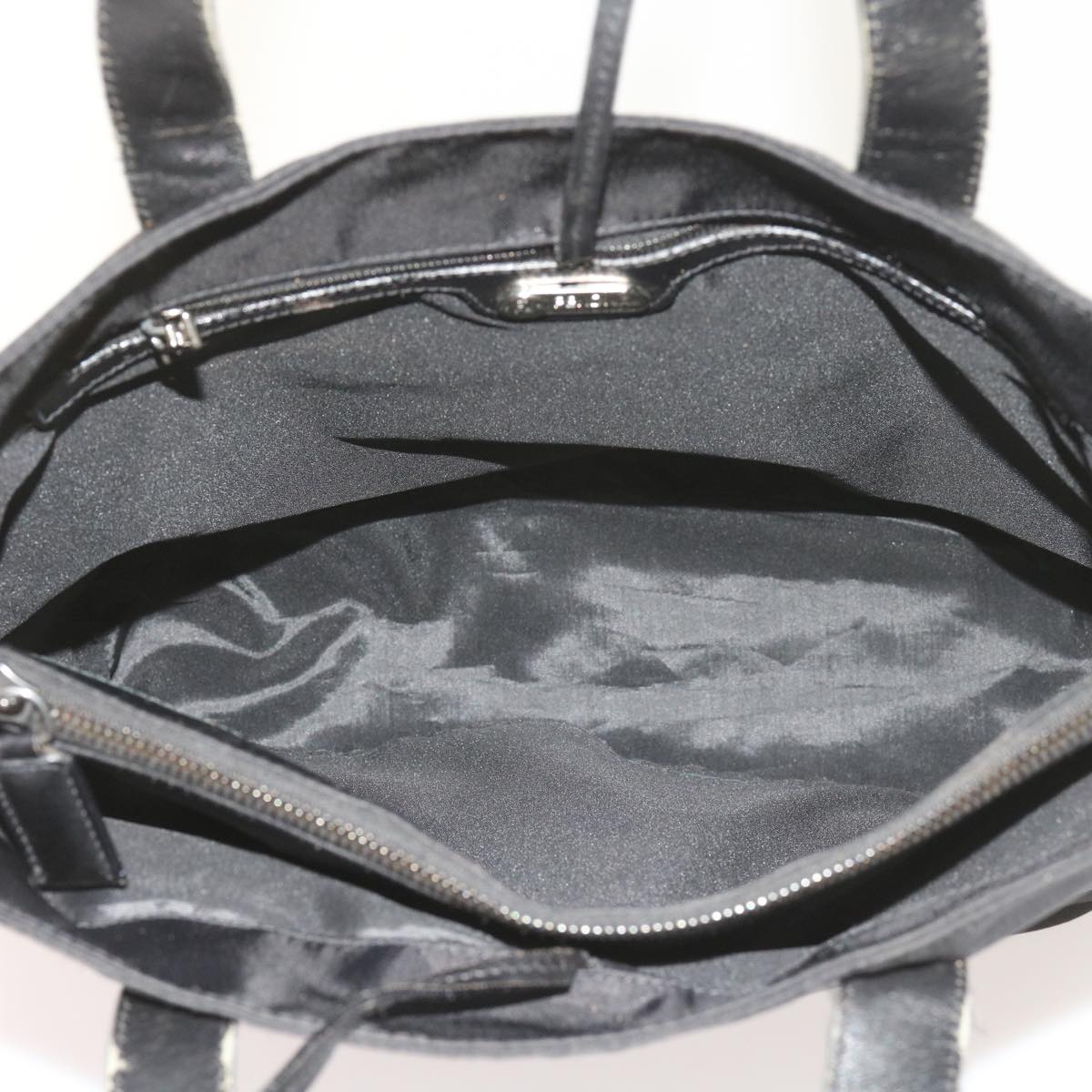 FENDI Tote Bag Nylon Black ep2354