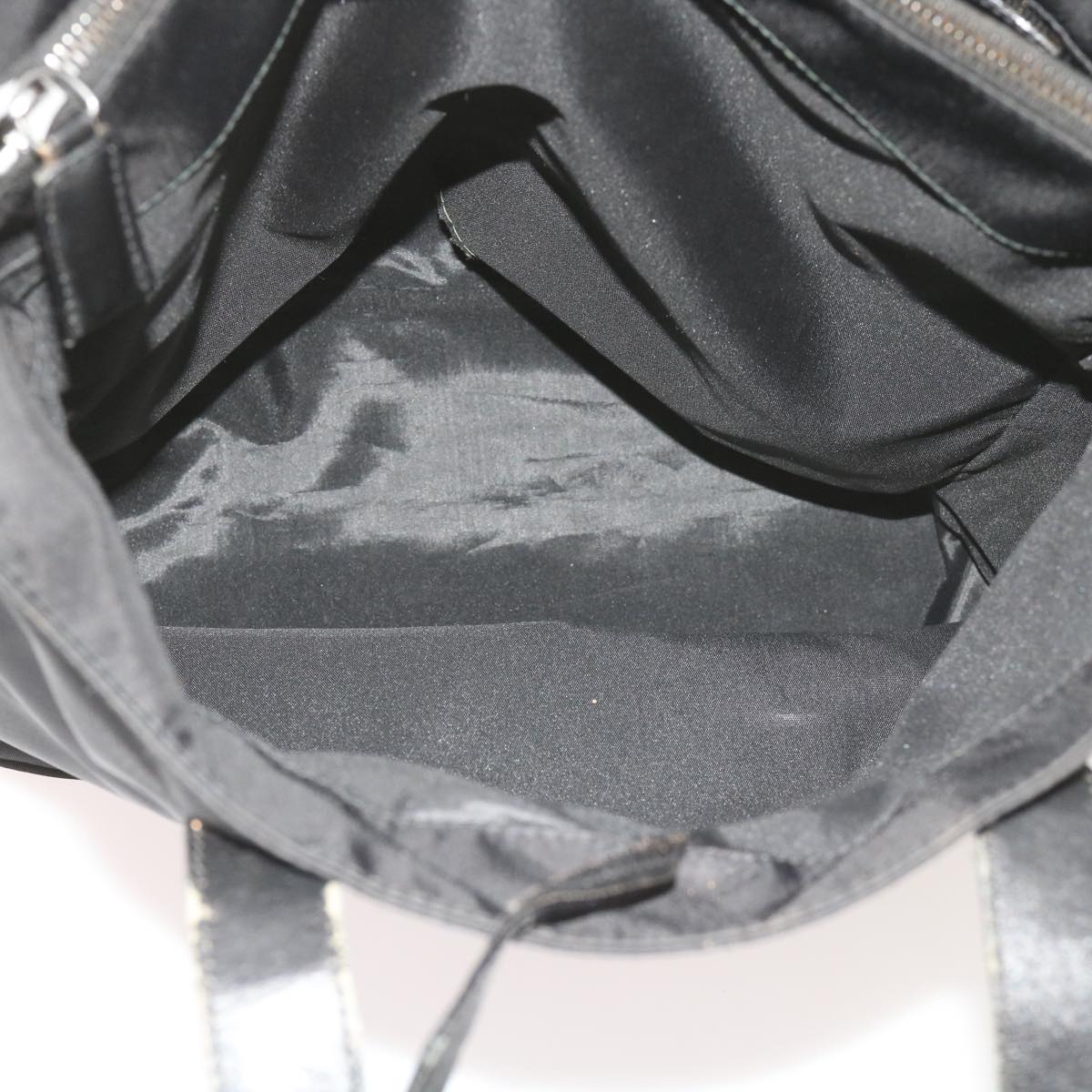FENDI Tote Bag Nylon Black ep2354