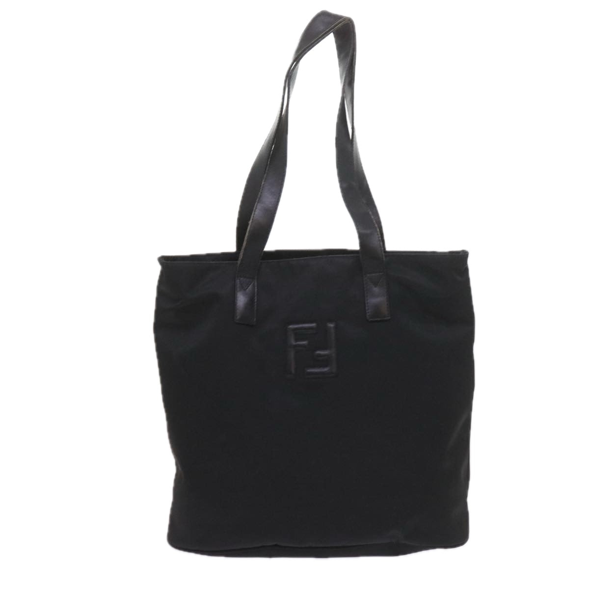 FENDI Tote Bag Nylon Black ep2354