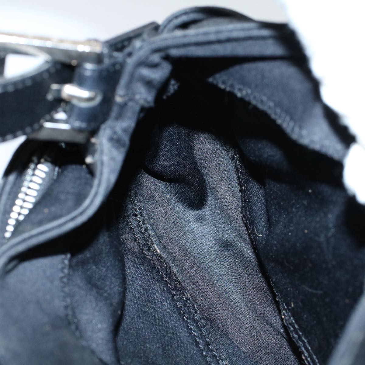 FENDI Mamma Baguette Shoulder Bag Nylon Black 2355 26723 009 ep2357
