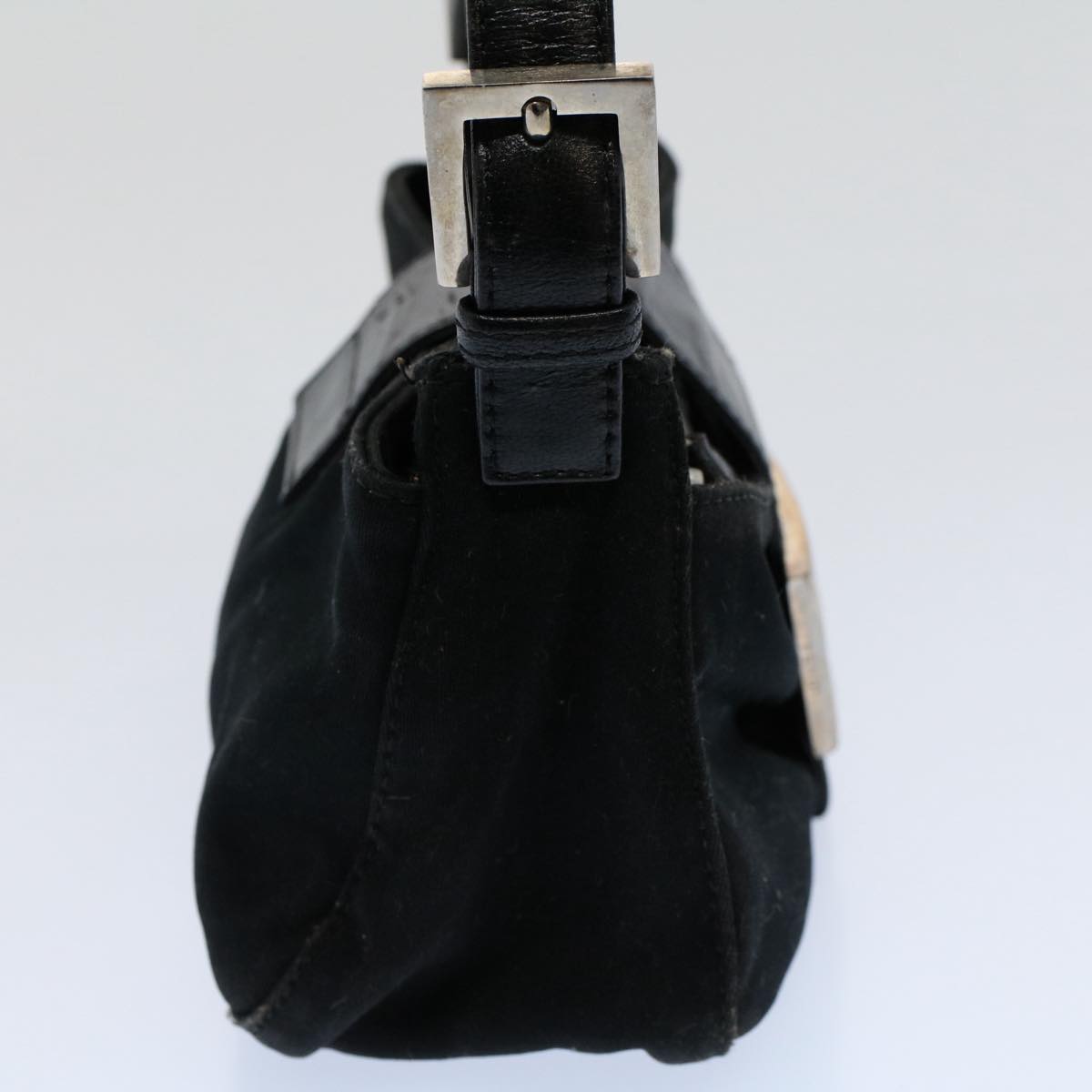 FENDI Mamma Baguette Shoulder Bag Nylon Black 2355 26723 009 ep2357