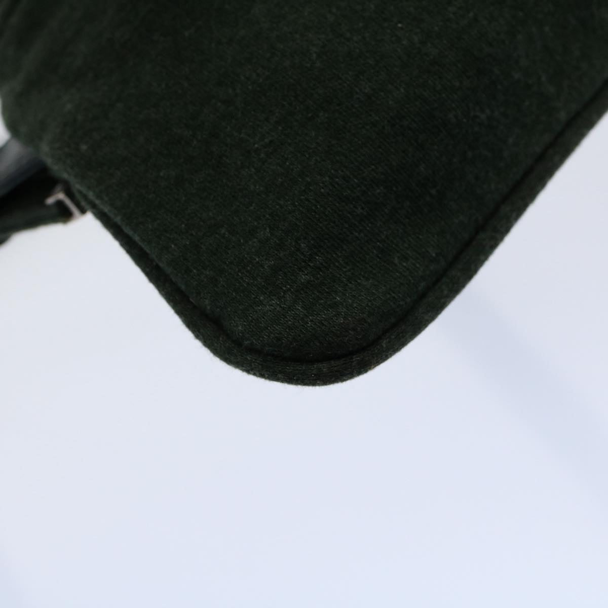 FENDI Mamma Baguette Shoulder Bag Nylon Green 2355 26685 009 ep2386