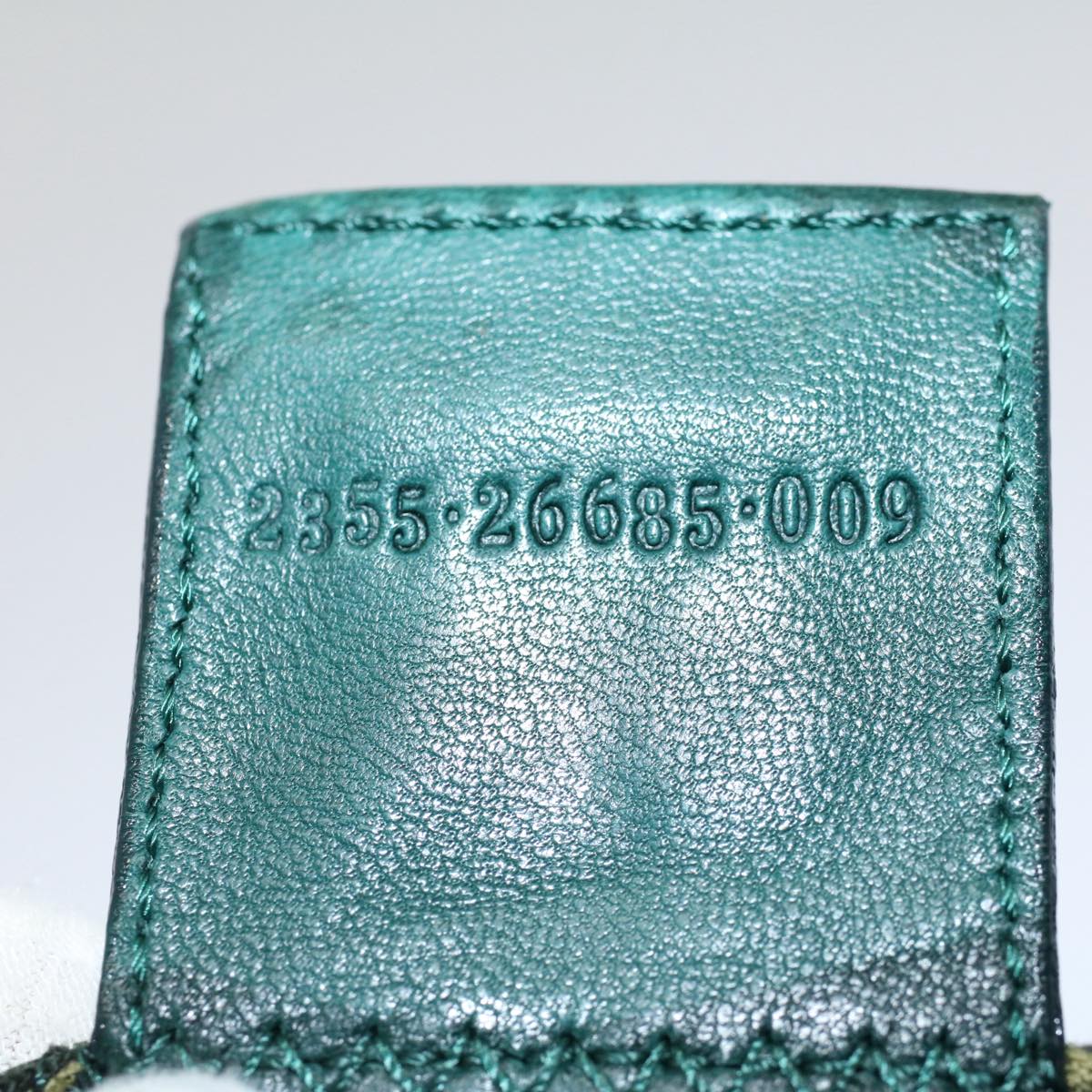 FENDI Mamma Baguette Shoulder Bag Nylon Green 2355 26685 009 ep2386