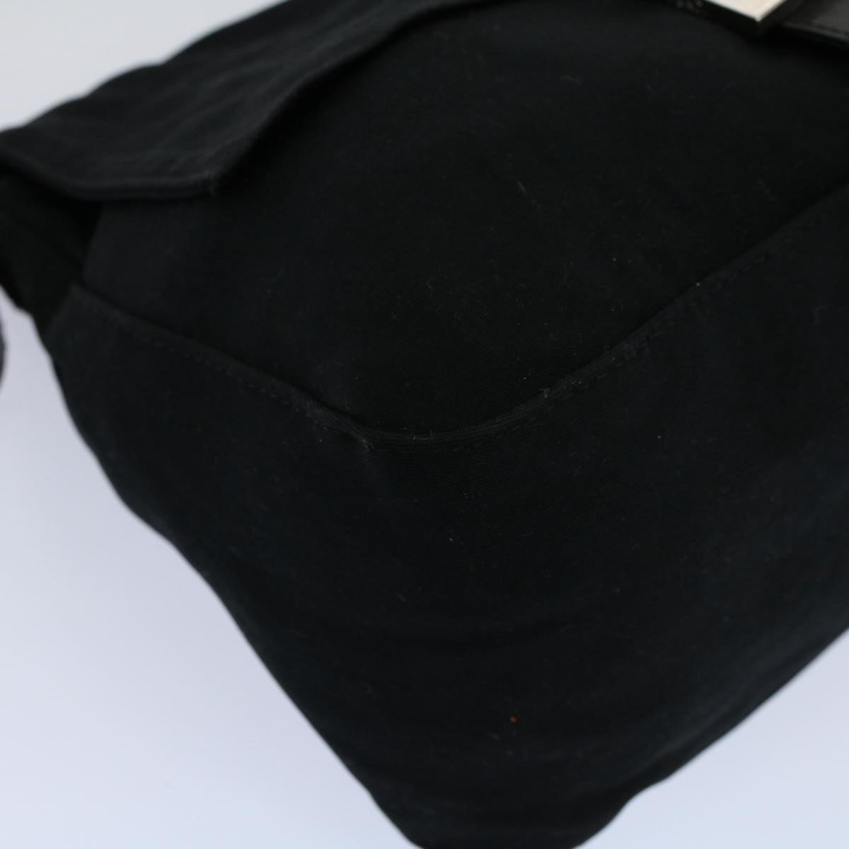 FENDI Mamma Baguette Shoulder Bag Nylon Black 2308 26325 008 ep2426