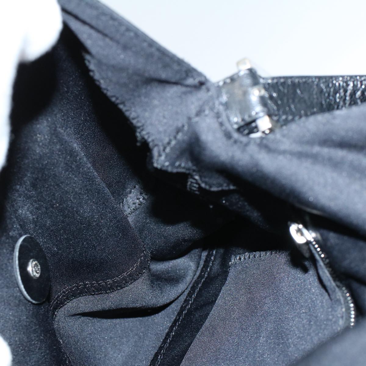 FENDI Mamma Baguette Shoulder Bag Nylon Black 2308 26325 008 ep2426