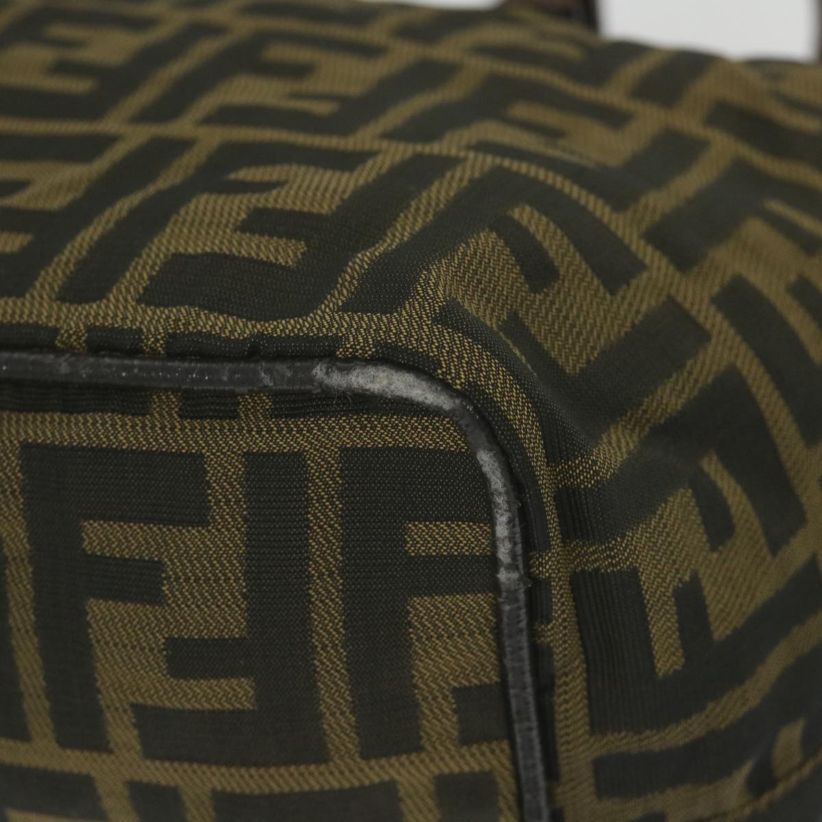 FENDI Zucca Canvas Tote Bag Black Brown 2241 26634 099 ep2431