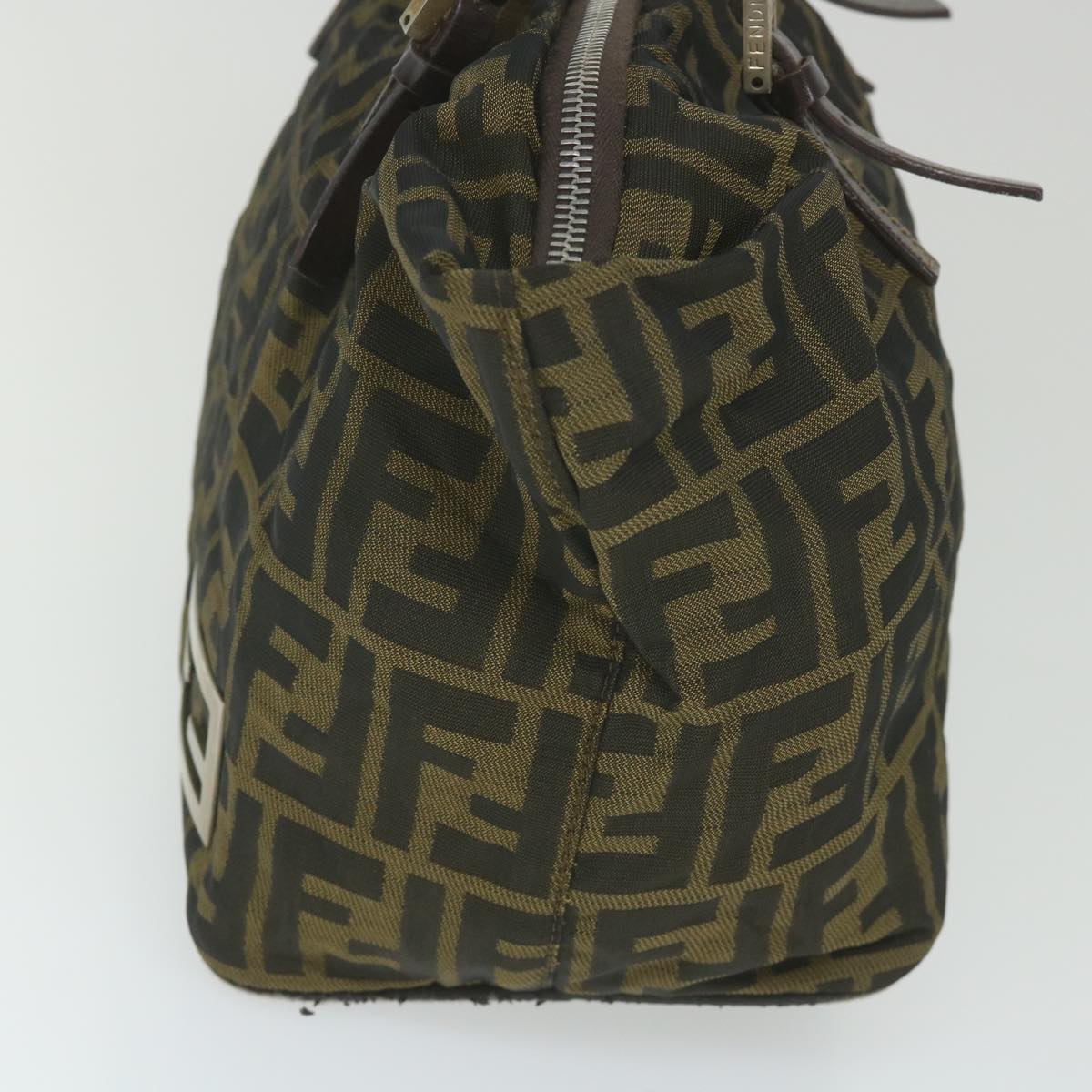 FENDI Zucca Canvas Tote Bag Black Brown 2241 26634 099 ep2431