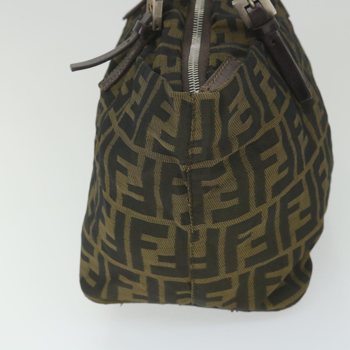 FENDI Zucca Canvas Tote Bag Black Brown 2241 26634 099 ep2431