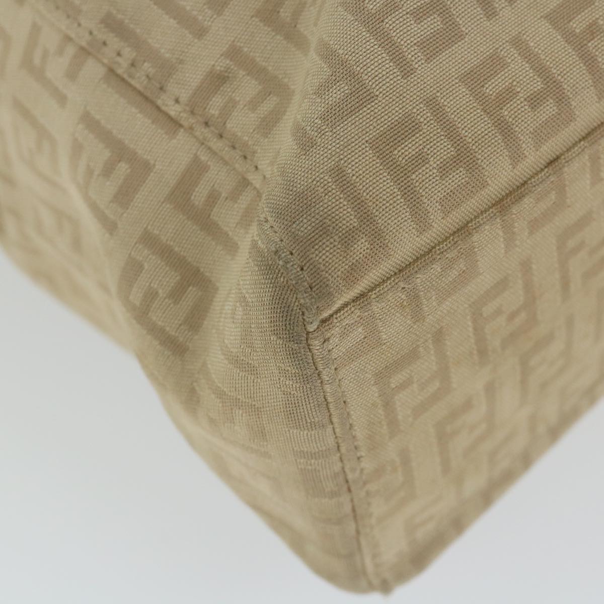 FENDI Zucchino Canvas Tote Bag Beige ep2434