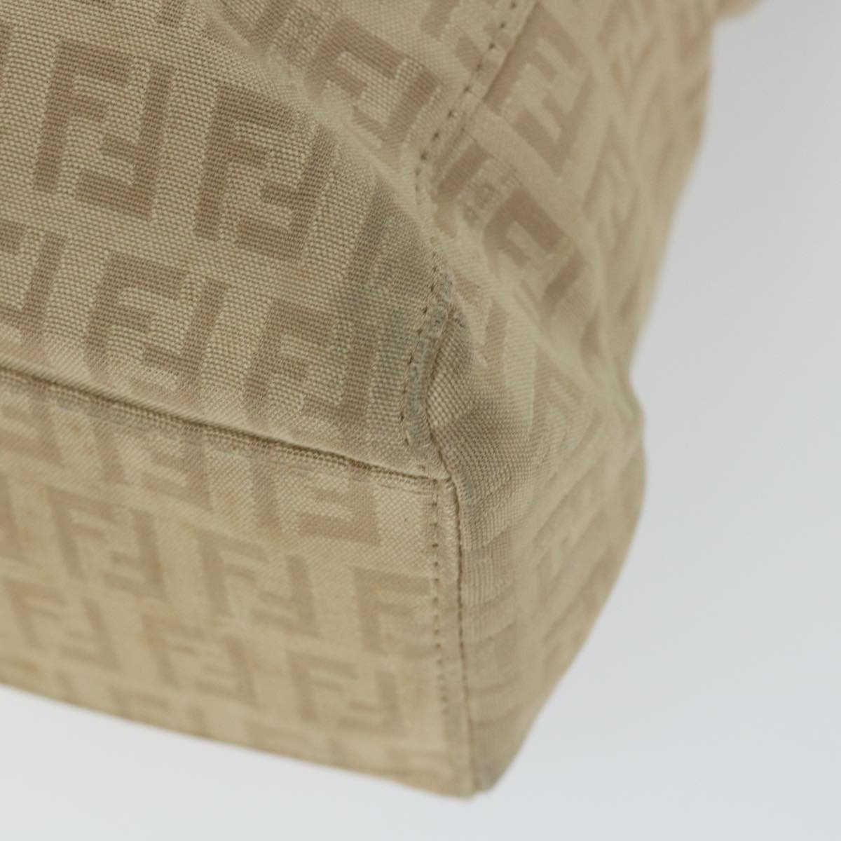 FENDI Zucchino Canvas Tote Bag Beige ep2434