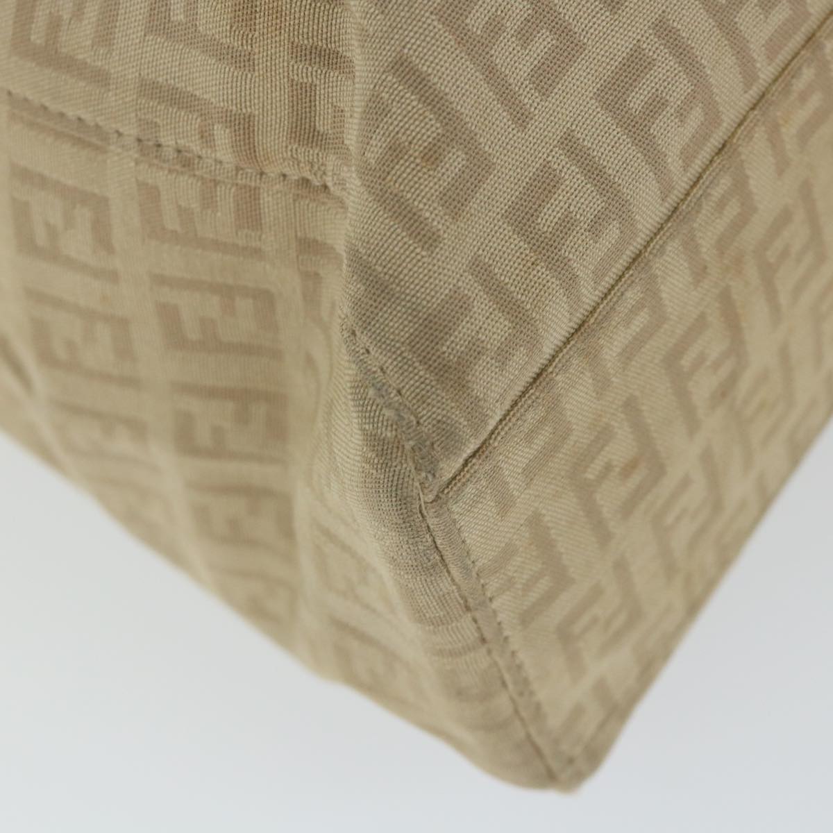 FENDI Zucchino Canvas Tote Bag Beige ep2434