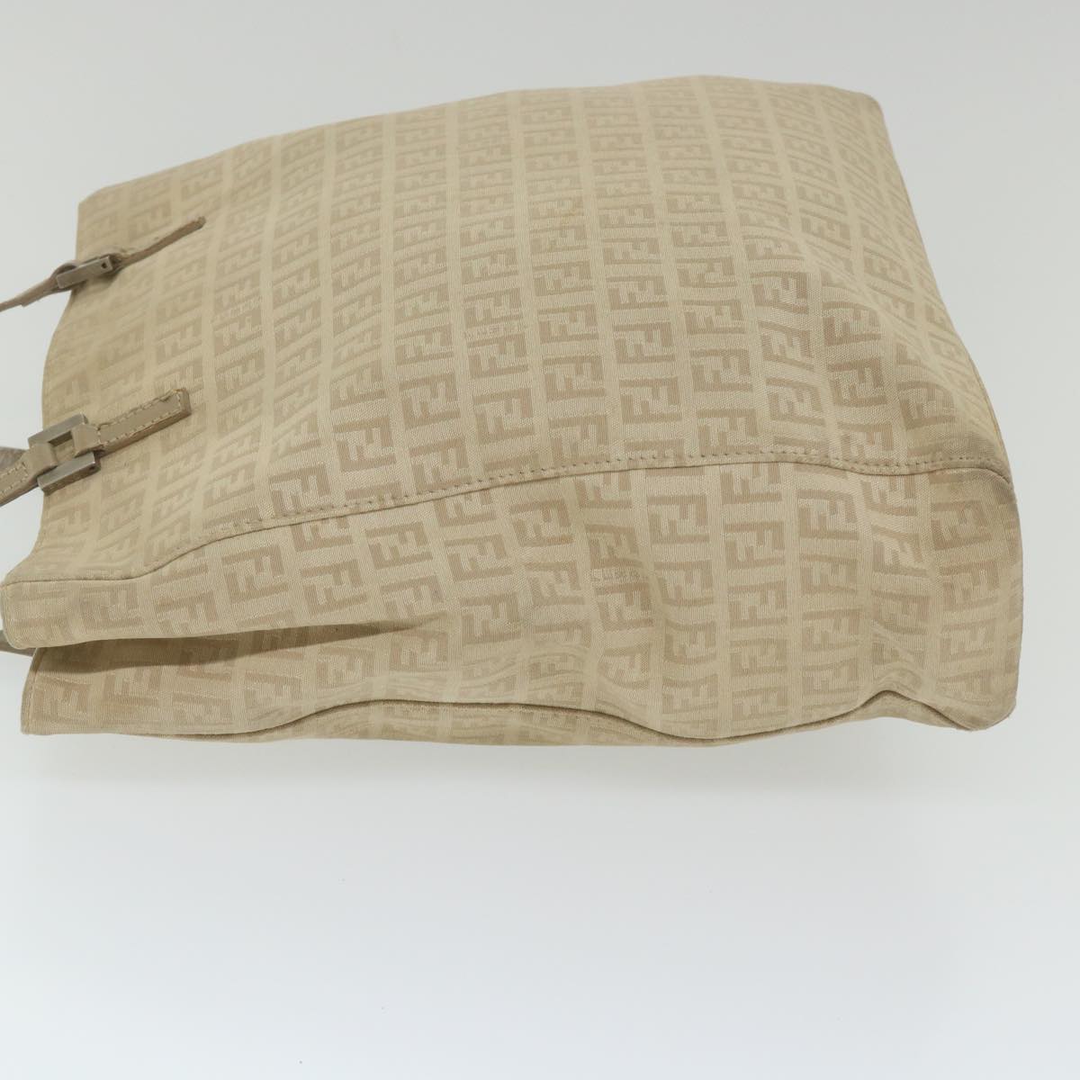 FENDI Zucchino Canvas Tote Bag Beige ep2434