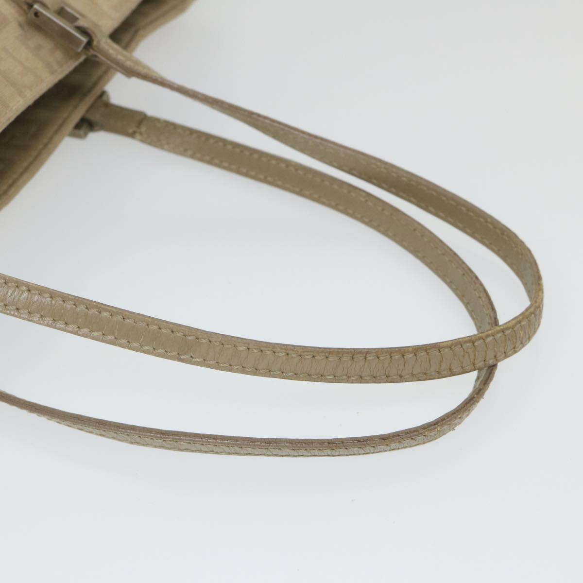 FENDI Zucchino Canvas Tote Bag Beige ep2434