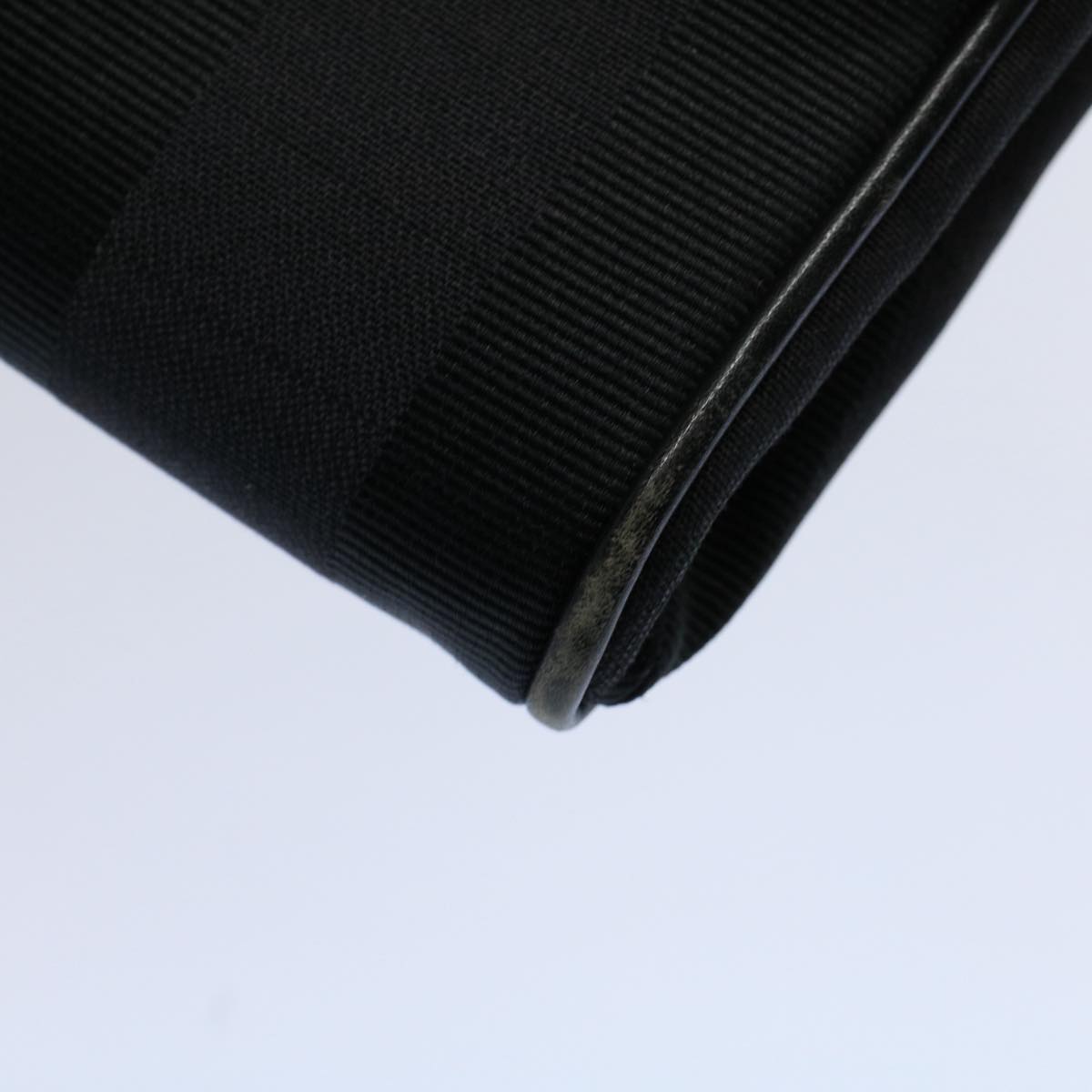 FENDI Pecan Canvas Clutch Bag Black Brown ep2439