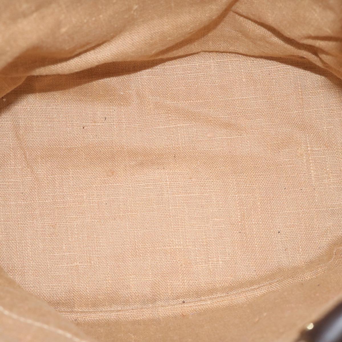 FENDI Zucca Canvas Hand Bag Black Brown ep2499