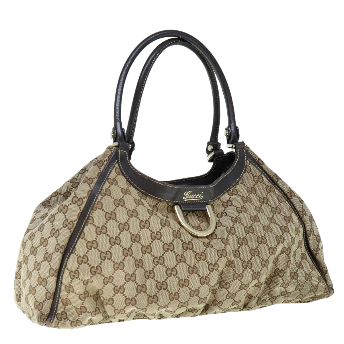 GUCCI GG Canvas Shoulder Bag Beige 189835 ep2509