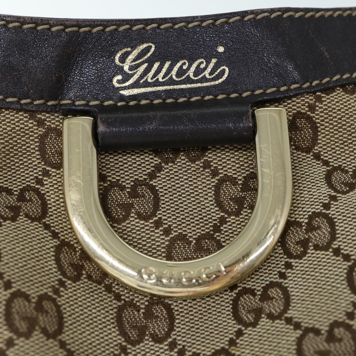 GUCCI GG Canvas Shoulder Bag Beige 189835 ep2509