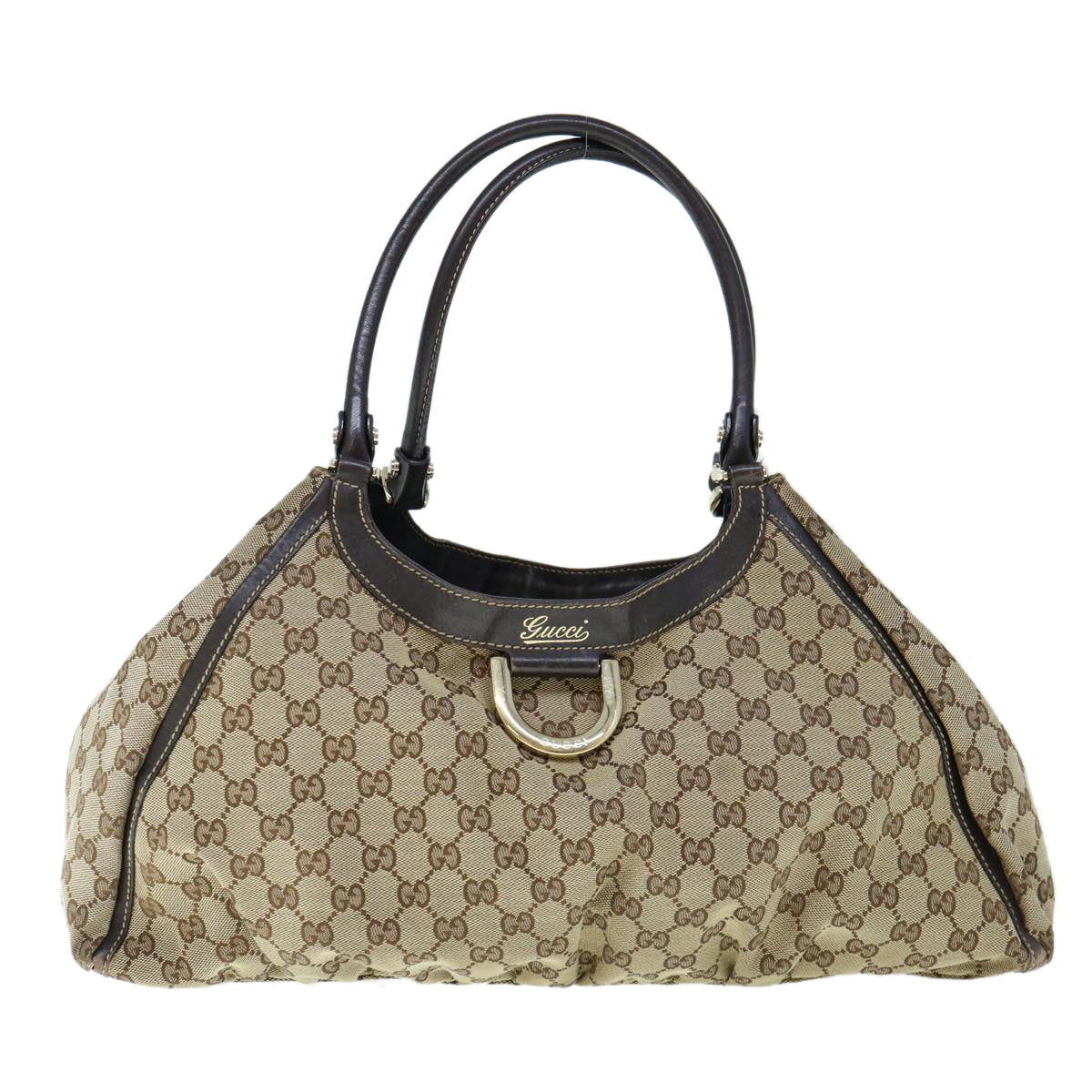 GUCCI GG Canvas Shoulder Bag Beige 189835 ep2509