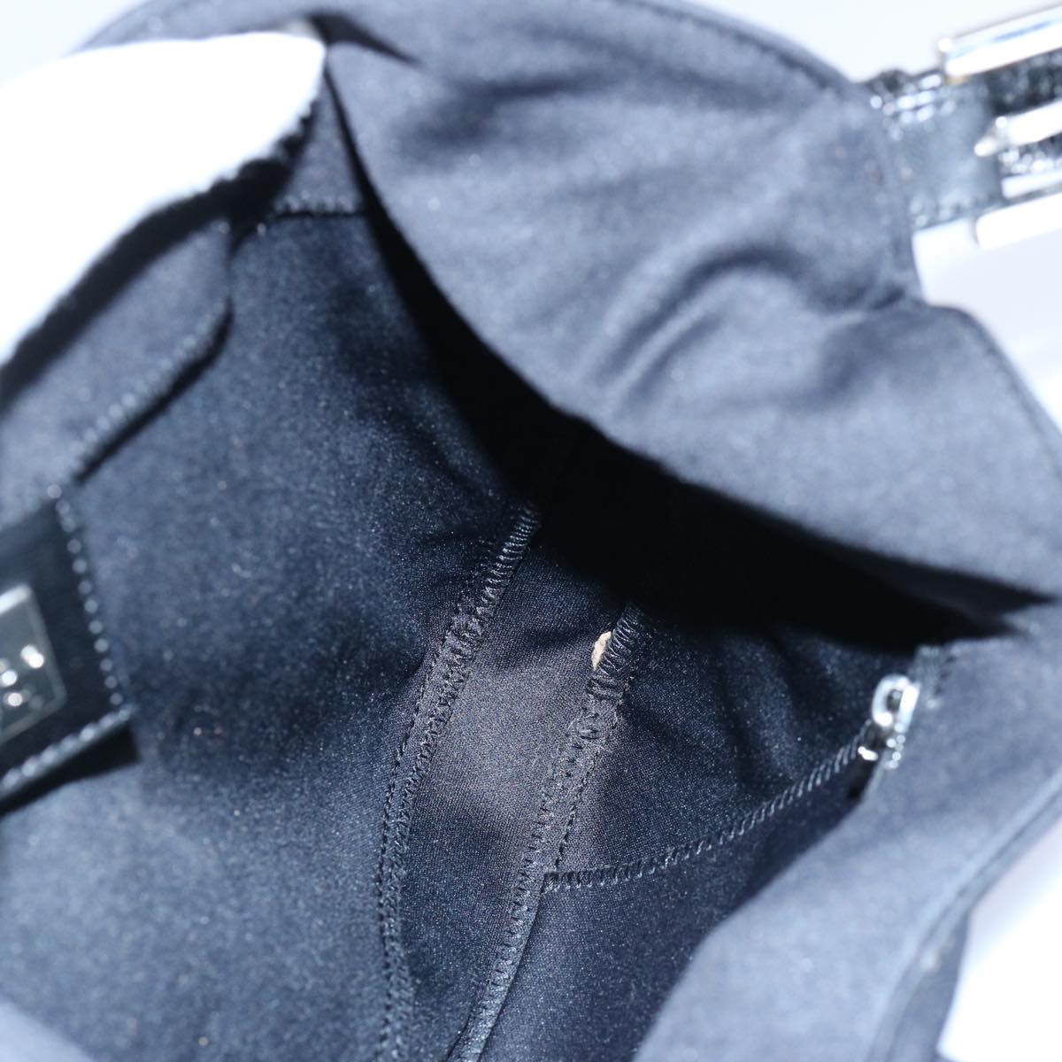 FENDI Mamma Baguette Shoulder Bag Nylon Black 2321 26569 018 ep2547