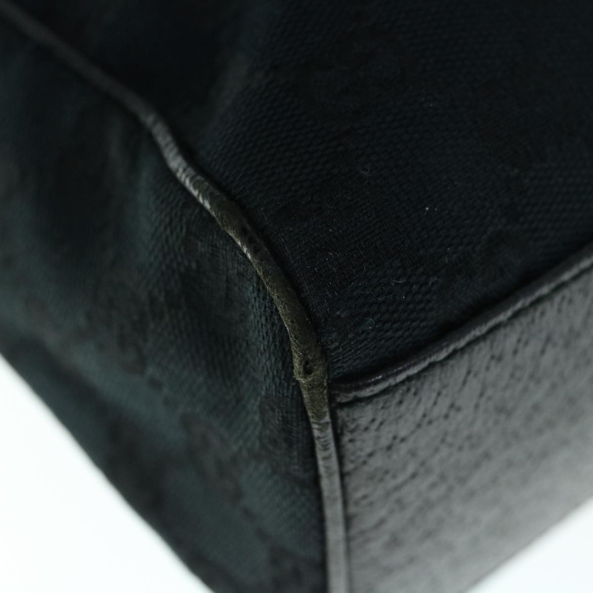 GUCCI GG Canvas Shoulder Bag Black 152457 ep2686