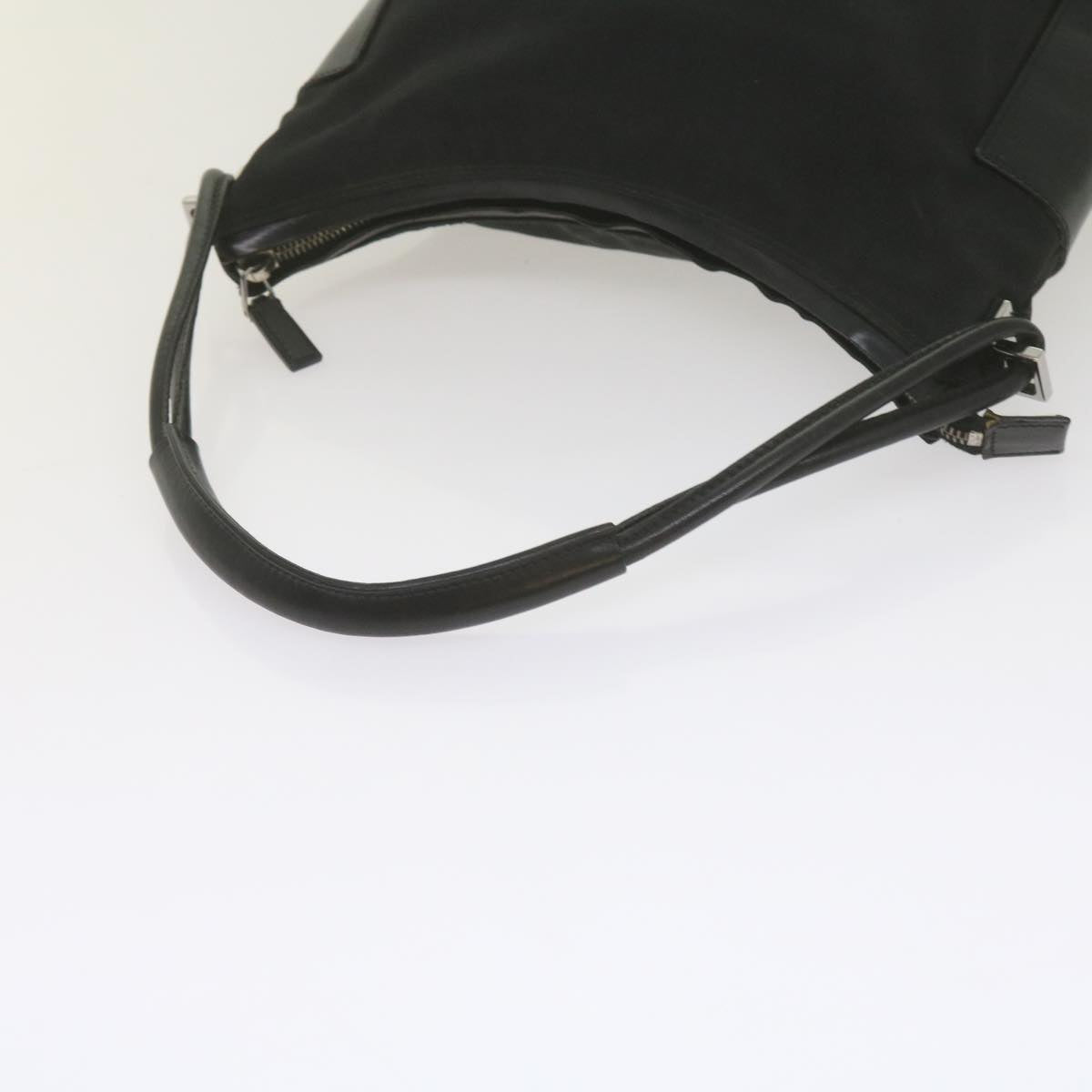 GUCCI Shoulder Bag Nylon Leather Black 001 3766 ep2690