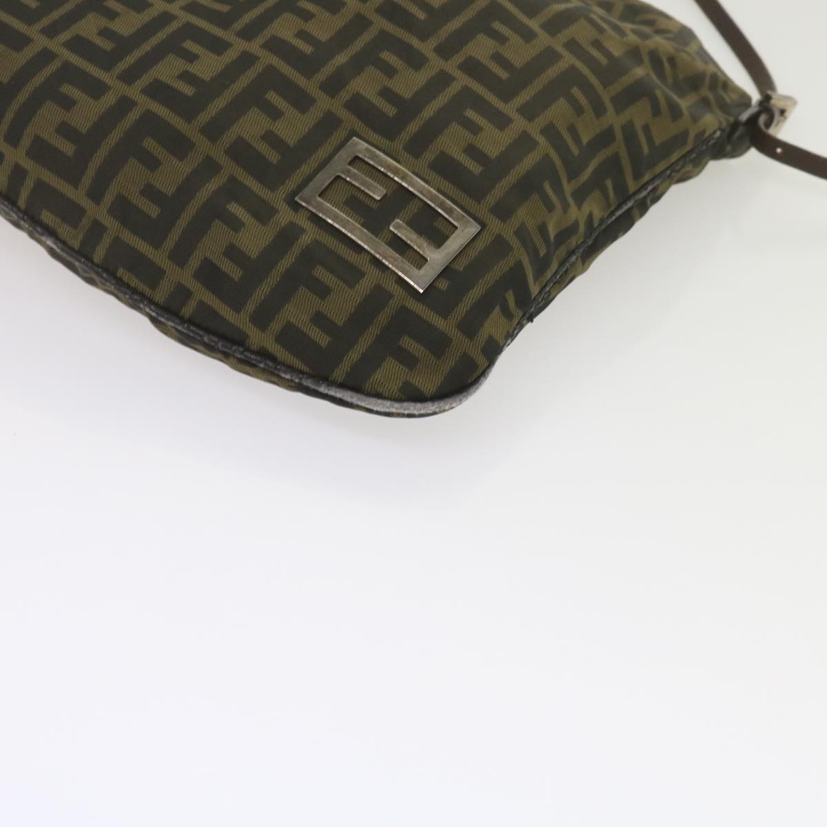 FENDI Zucca Canvas Tote Bag Black Brown 2370 26733 008 ep2728