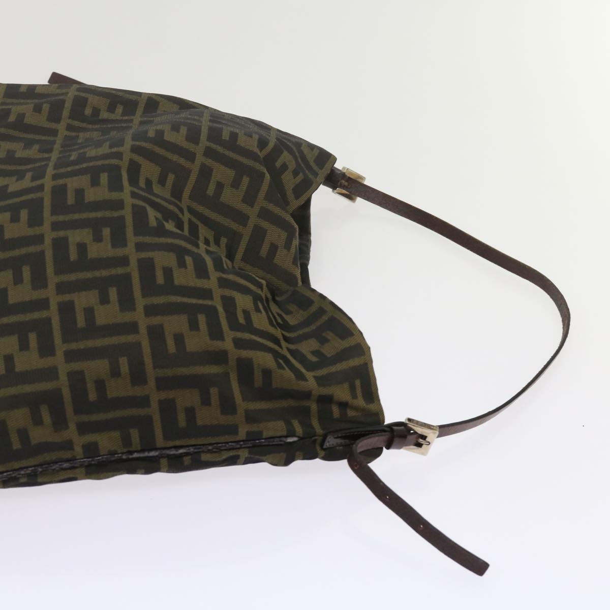 FENDI Zucca Canvas Tote Bag Black Brown 2370 26733 008 ep2728