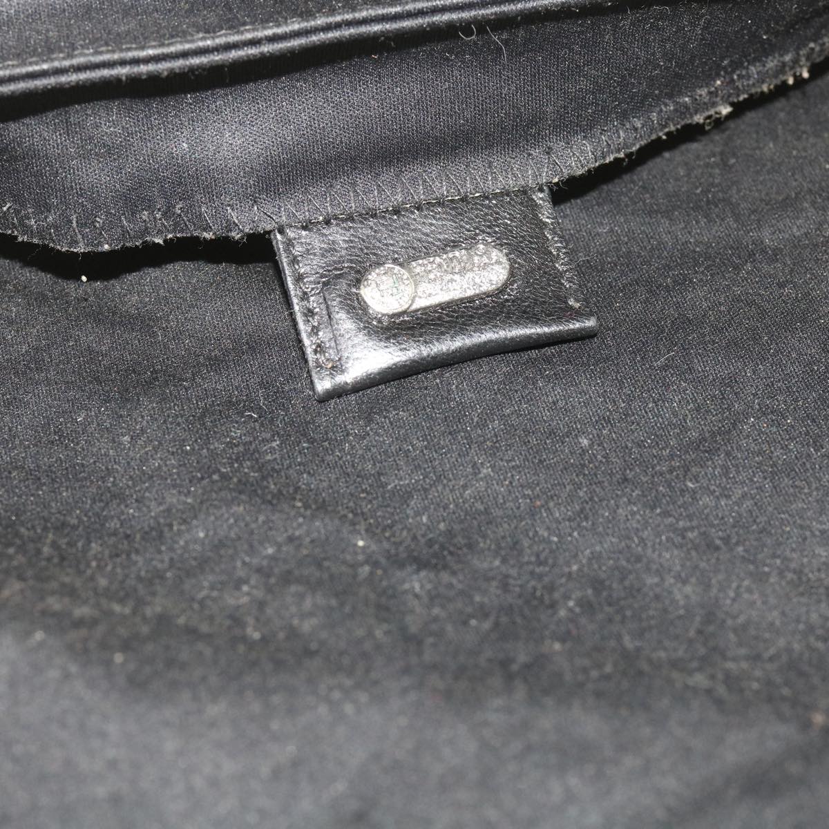 FENDI Mamma Baguette Shoulder Bag Nylon Black 2305 26325 079 ep2730