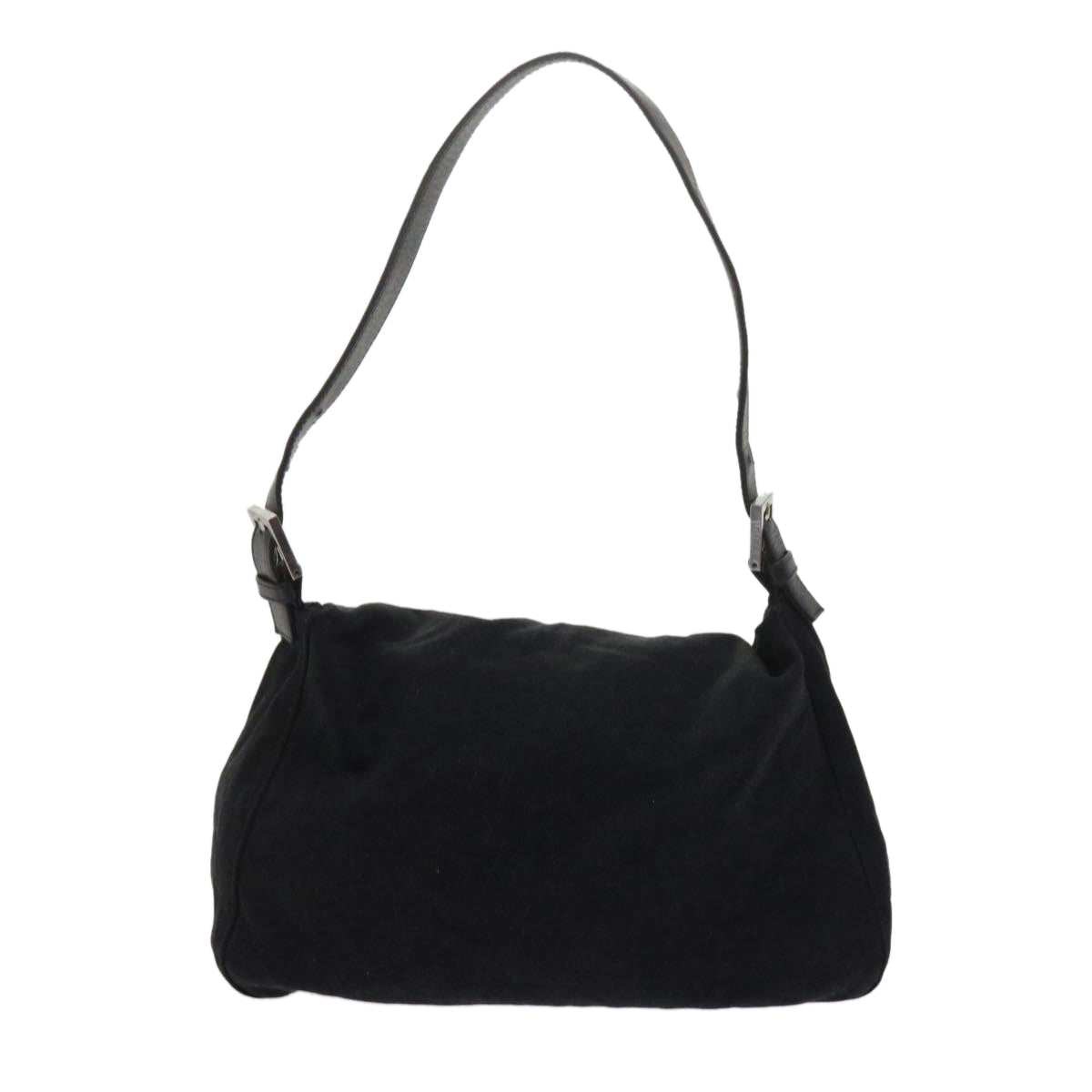 FENDI Mamma Baguette Shoulder Bag Nylon Black 2305 26325 079 ep2730