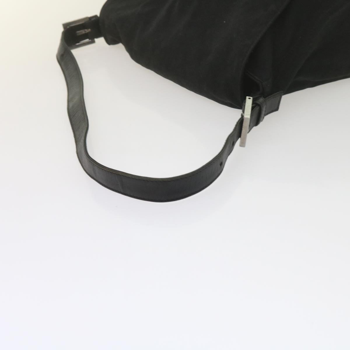 FENDI Mamma Baguette Shoulder Bag Nylon Black 2305 26325 079 ep2730