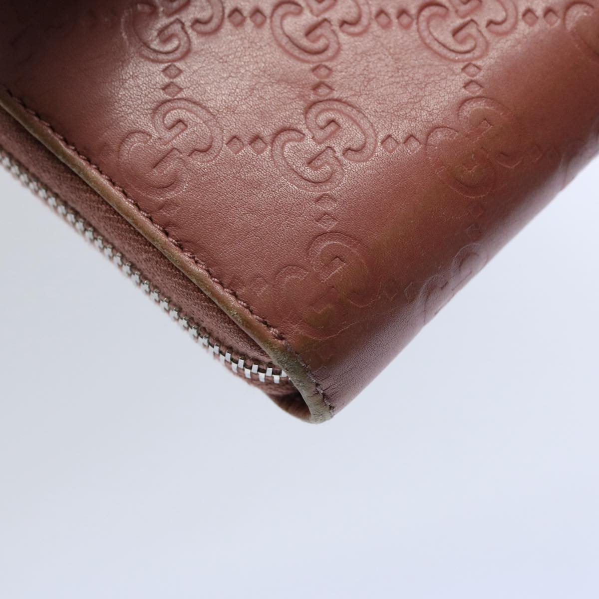 GUCCI GG Canvas Guccissima Long Wallet Pink 233025 ep2769
