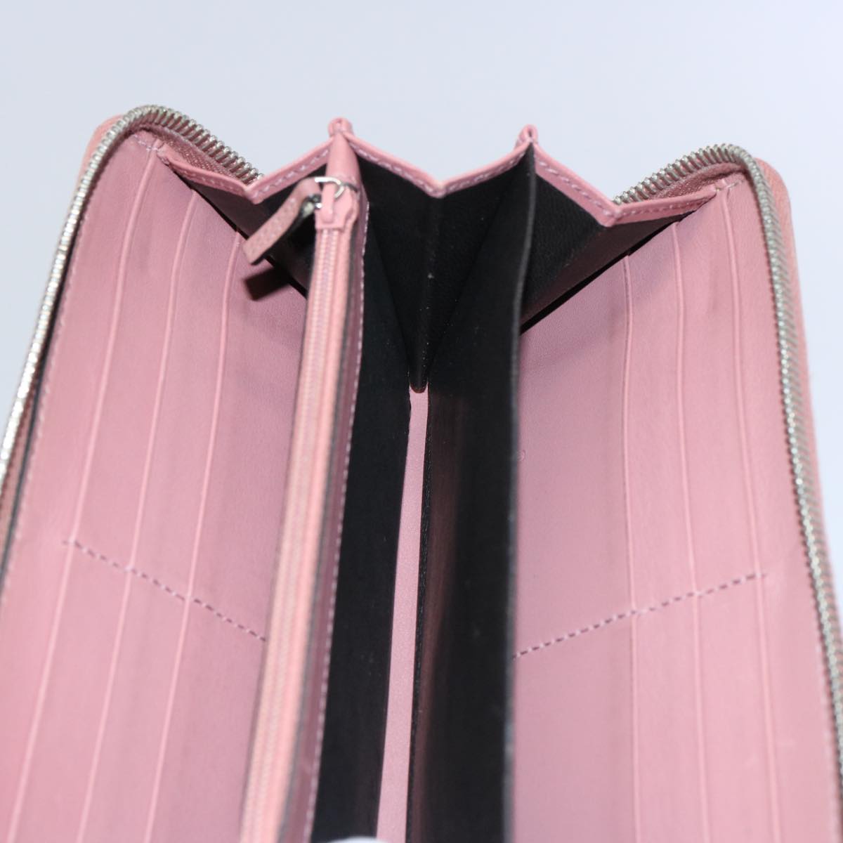 GUCCI GG Canvas Guccissima Long Wallet Pink 233025 ep2769