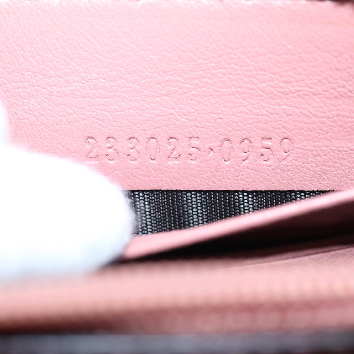 GUCCI GG Canvas Guccissima Long Wallet Pink 233025 ep2769