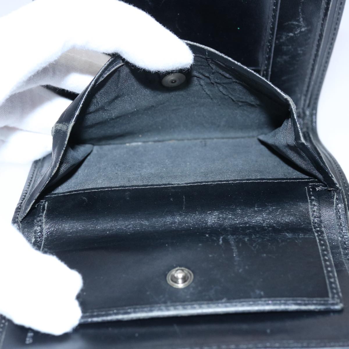 FENDI Zucchino Canvas Wallet Black ep2773
