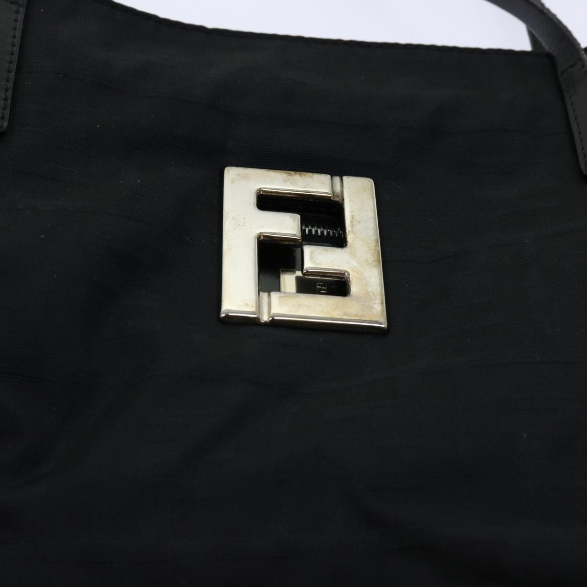 FENDI Zucca Canvas Tote Bag Black ep2841