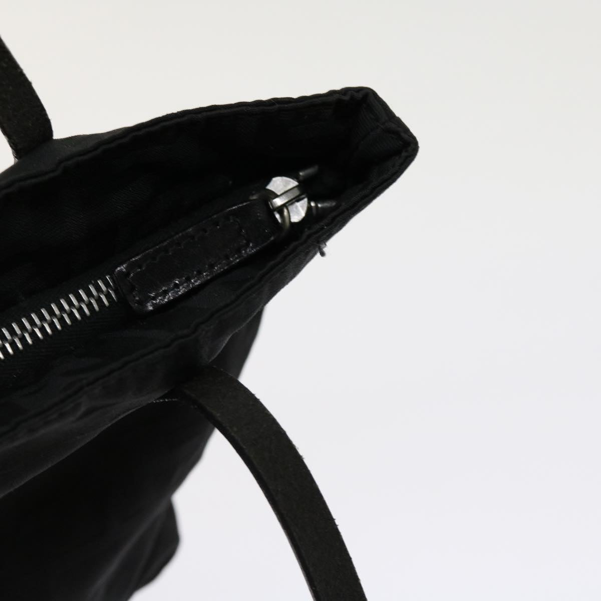 FENDI Zucca Canvas Tote Bag Black ep2841