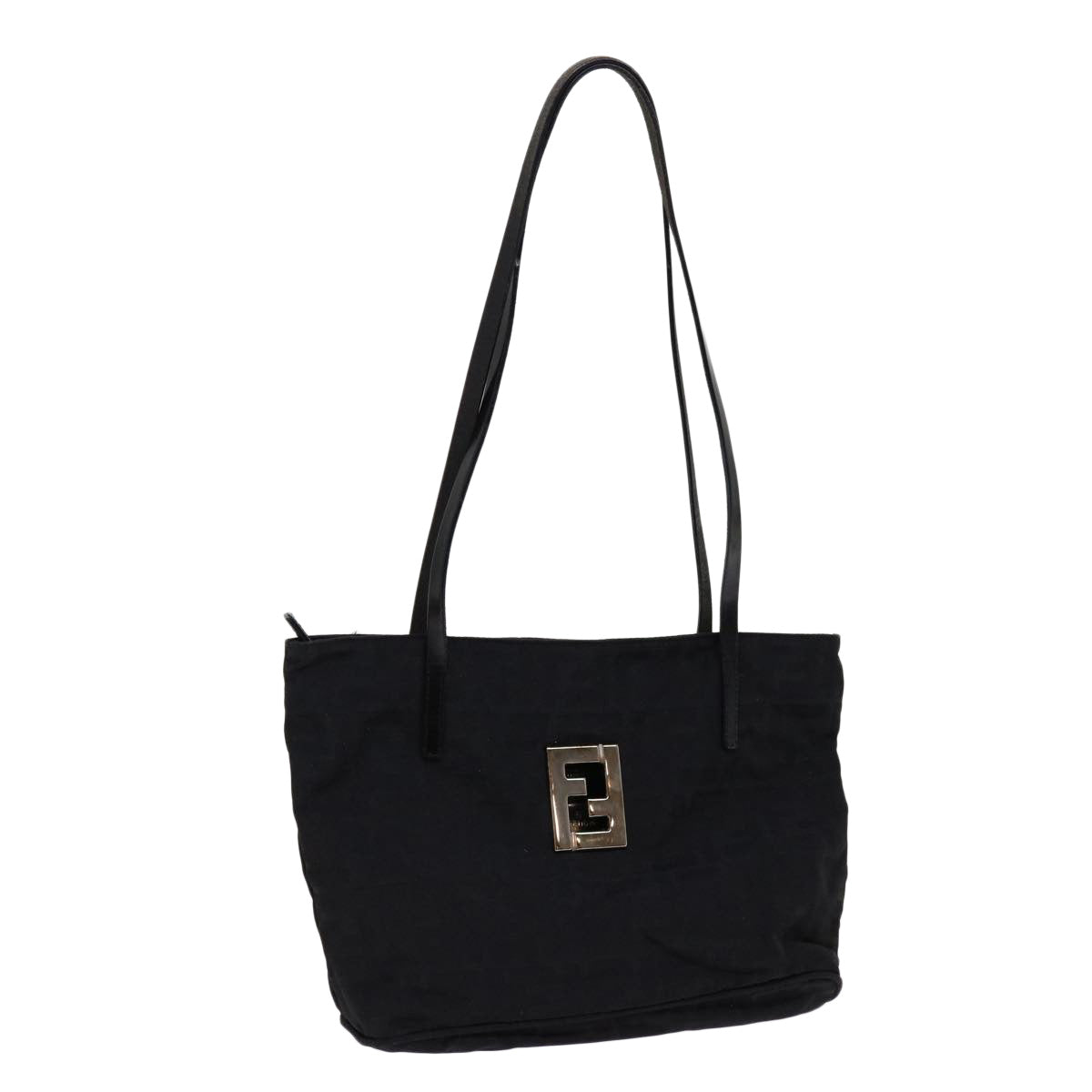FENDI Zucca Canvas Tote Bag Black ep2841