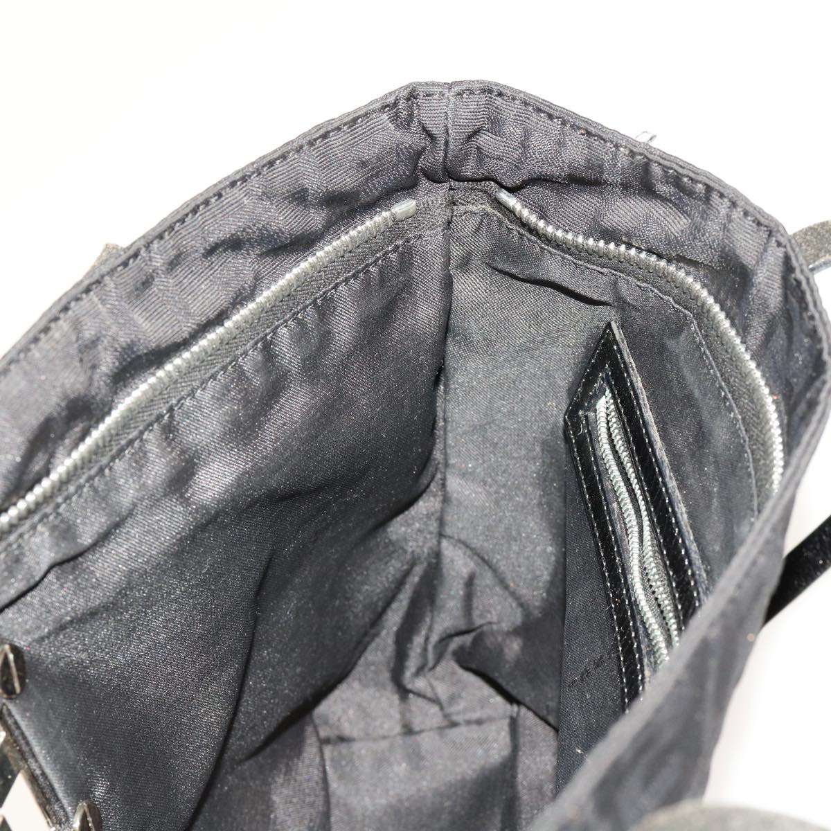FENDI Zucca Canvas Tote Bag Black ep2841