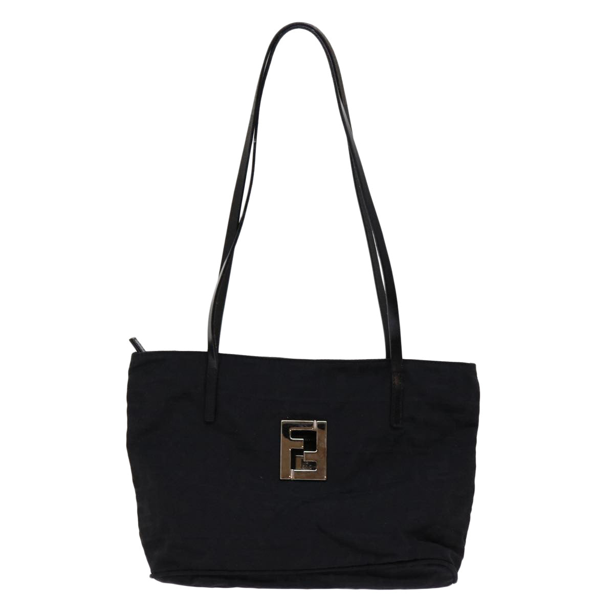 FENDI Zucca Canvas Tote Bag Black ep2841