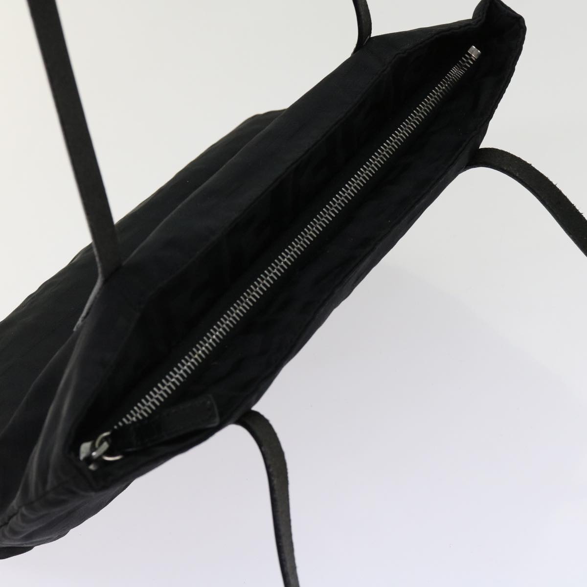 FENDI Zucca Canvas Tote Bag Black ep2841