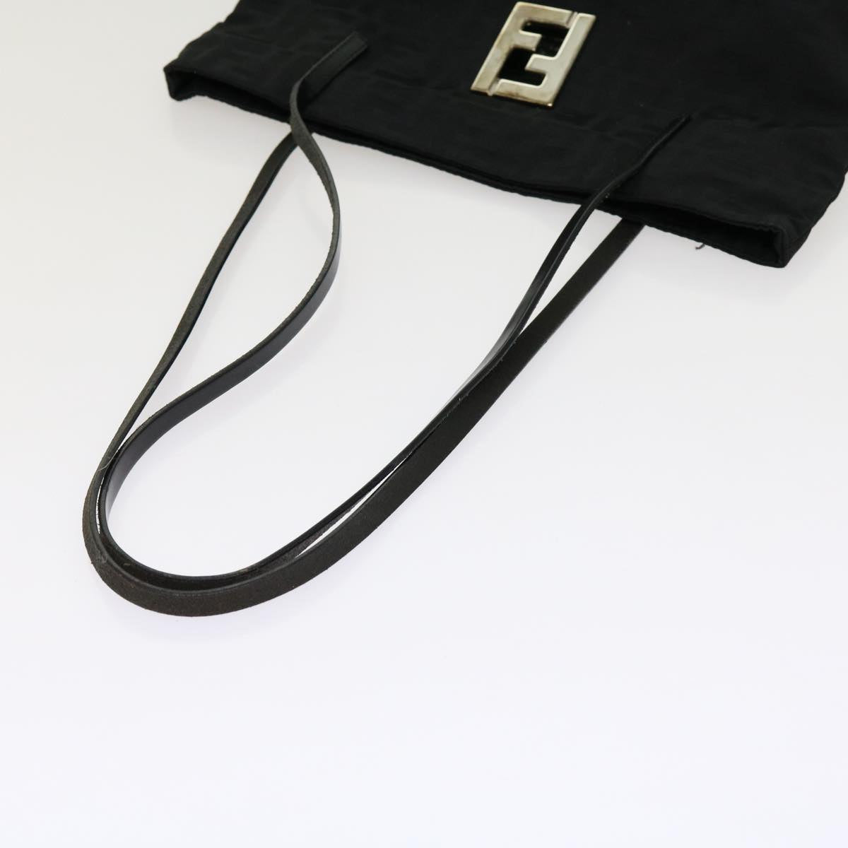 FENDI Zucca Canvas Tote Bag Black ep2841